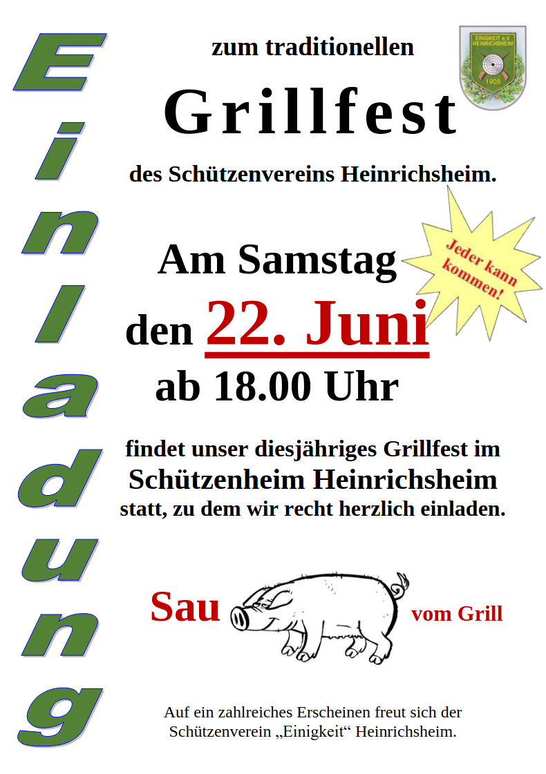 Plakat Grillfest 2024