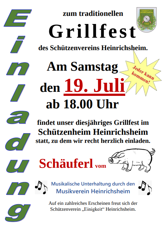 Plakat Grillfest 2025