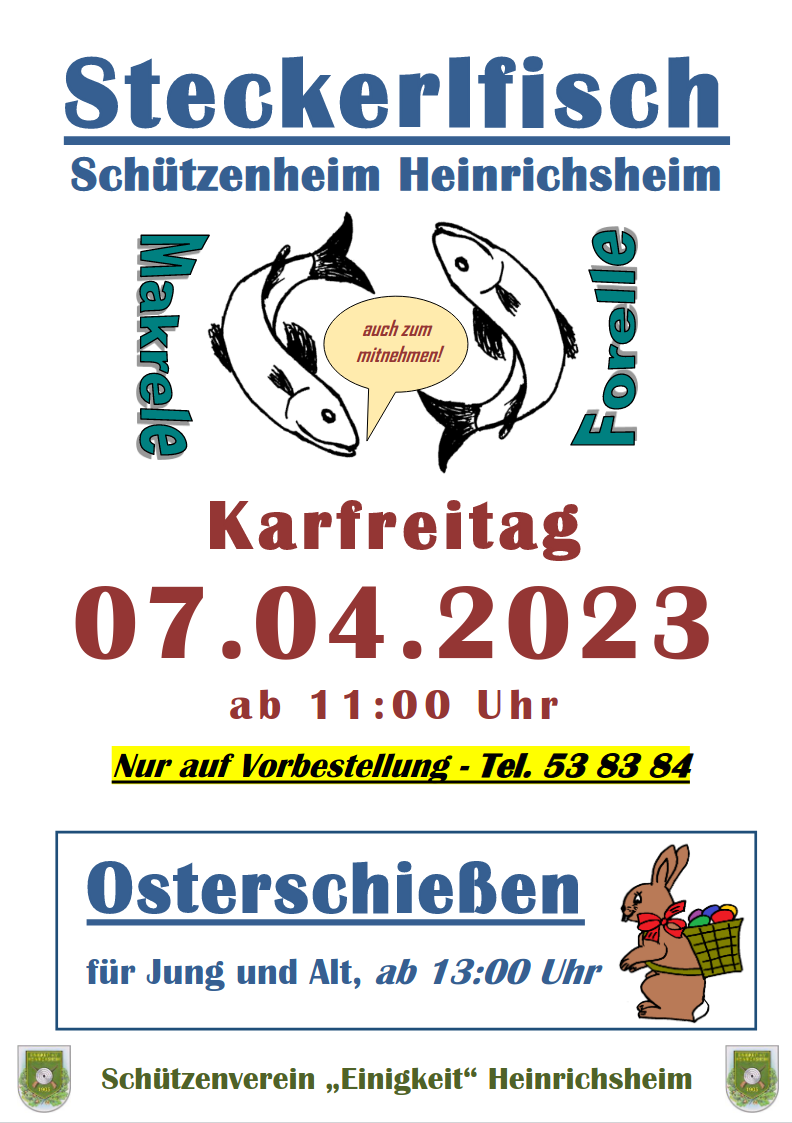 Plakat Steckerlfisch